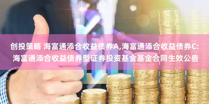 创投策略 海富通添合收益债券A,海富通添合收益债券C: 海富通添合收益债券型证券投资基金基金合同生效公告